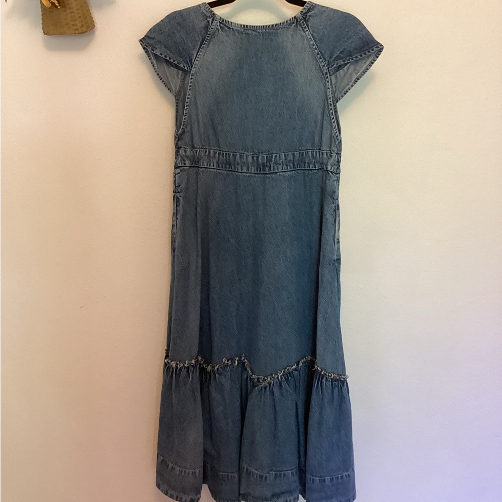 Free people Roucha denim bandana dress - Picture 6 of 8